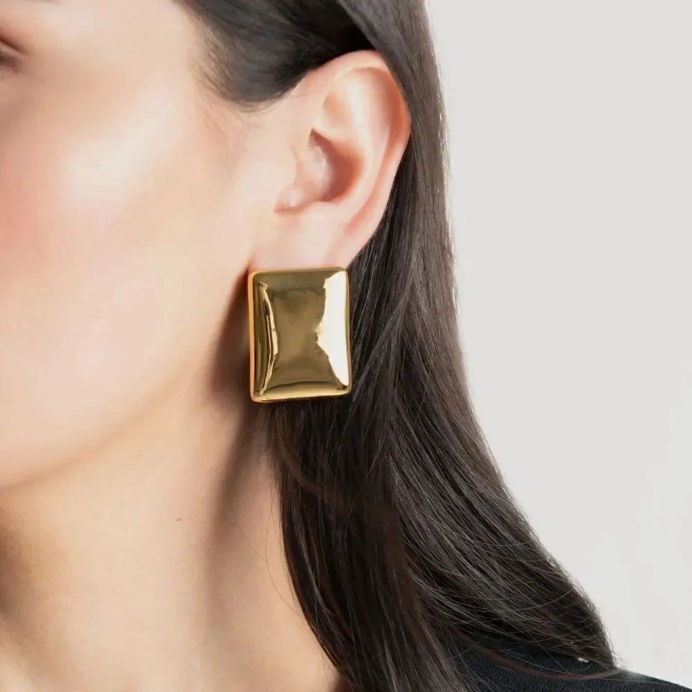 geo earrings A607
